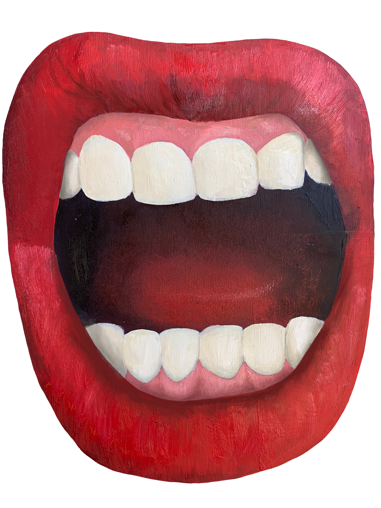 Scream! - Mouth Sticker