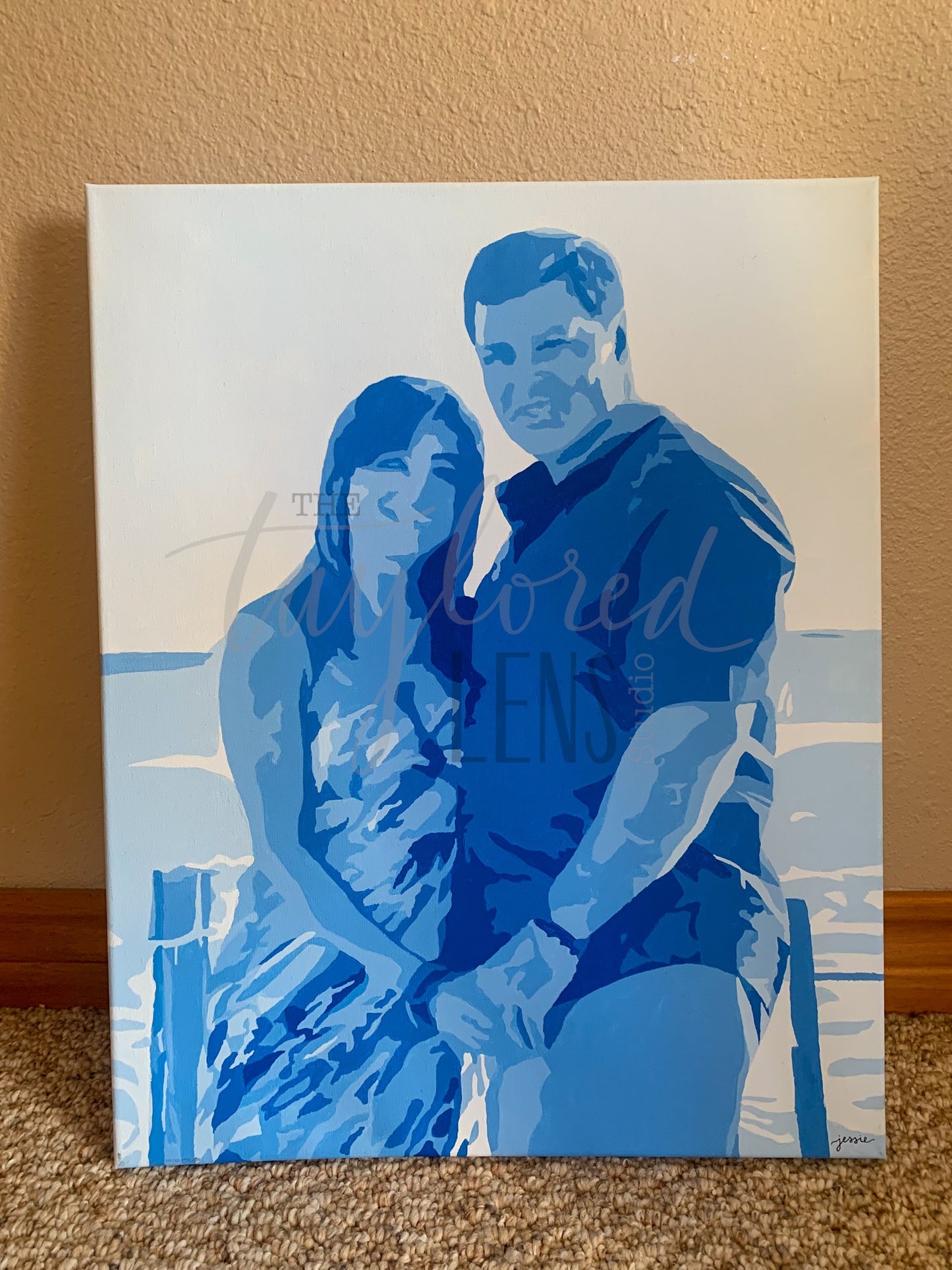 Custom 16x20 Popart Painting