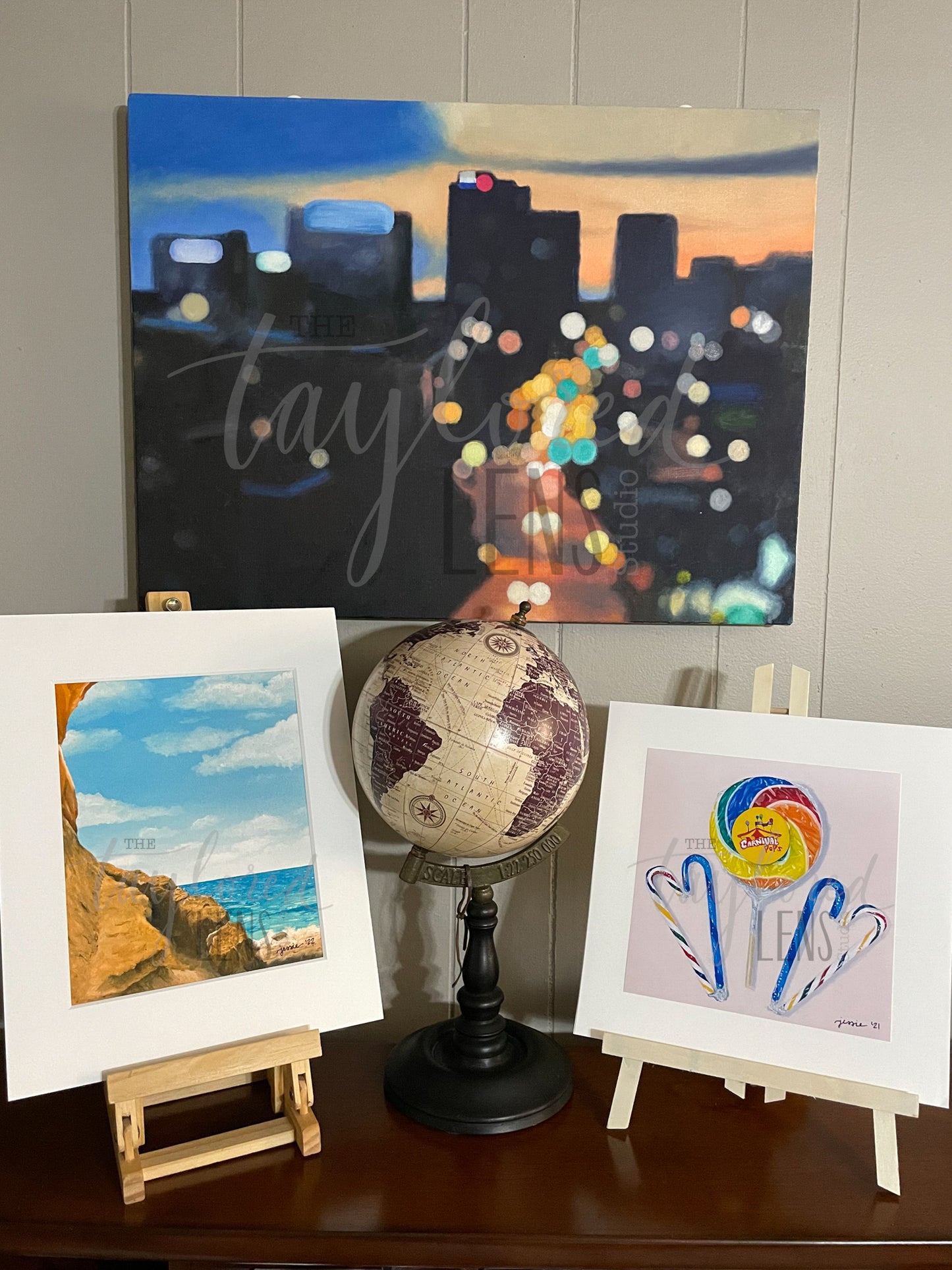 Tranquility Painting Print 11x14 with mat