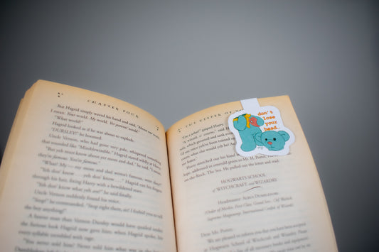 don't lose your head Magnetic Bookmark
