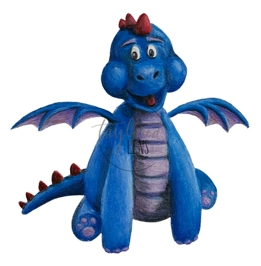 “Phil” - Dragon Sticker!