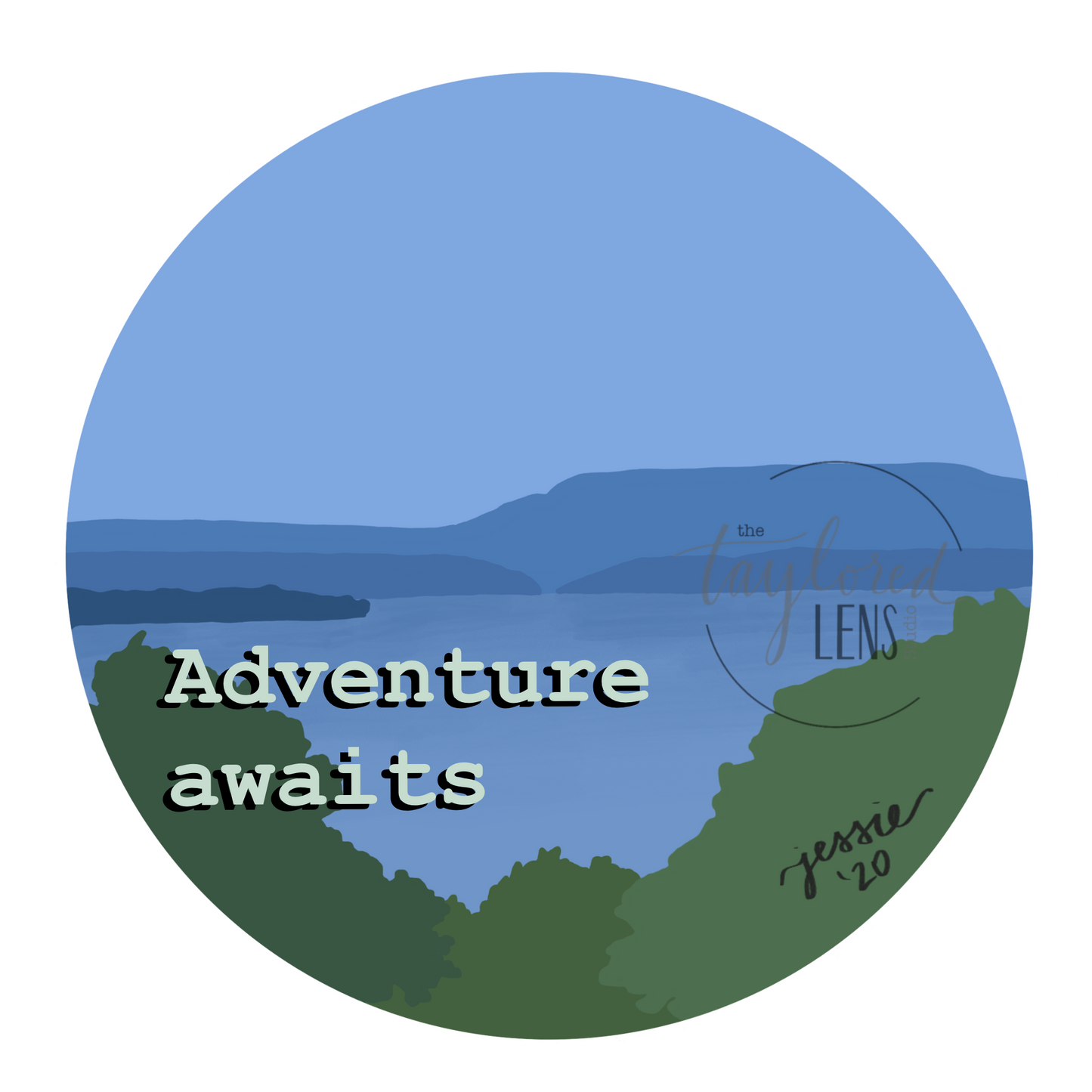 Adventure Awaits Sticker