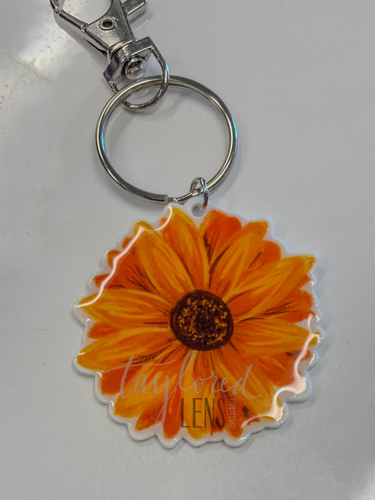 Sunflower Keychain