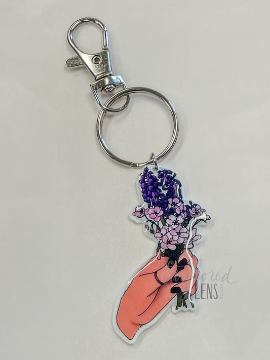 Flowers Keychain