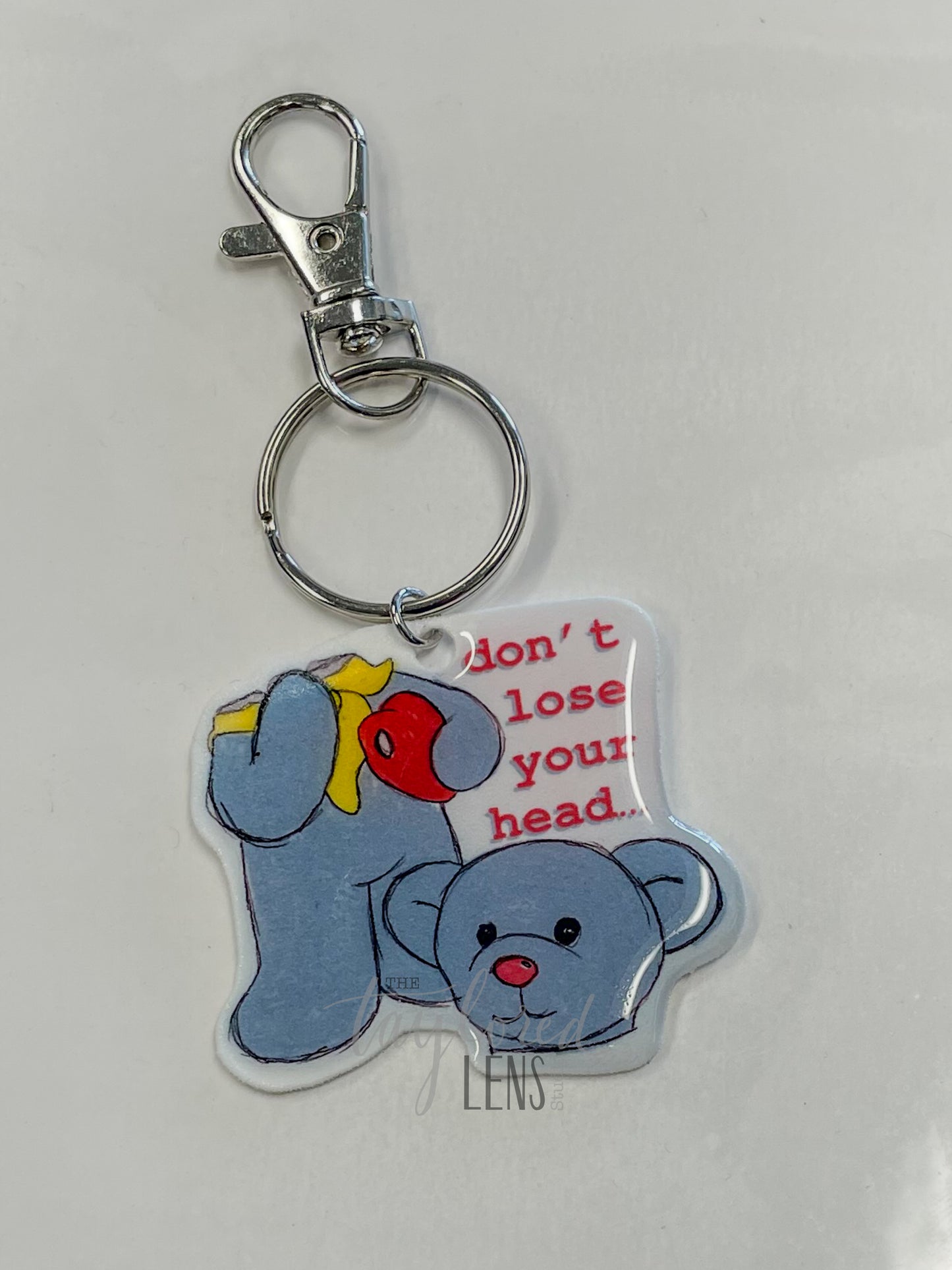 don't lose your head Keychain