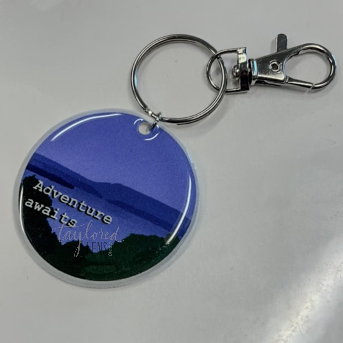 Adventure Awaits Keychain