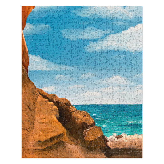 Ocean Landscape Painting Jigsaw puzzle
