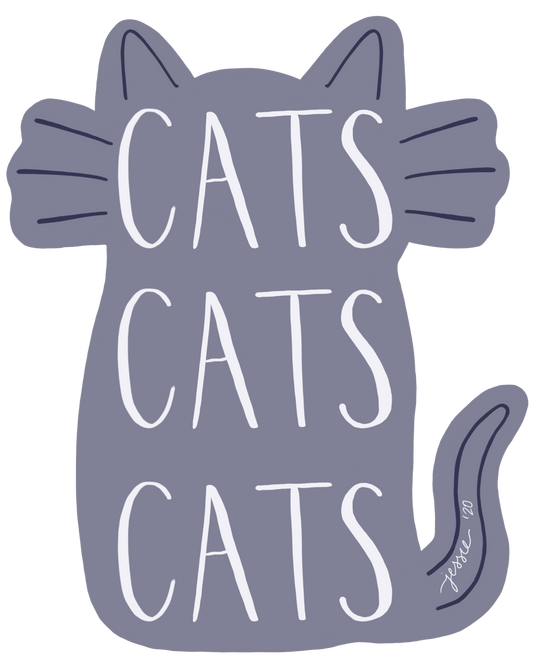 CATS CATS CATS Sticker