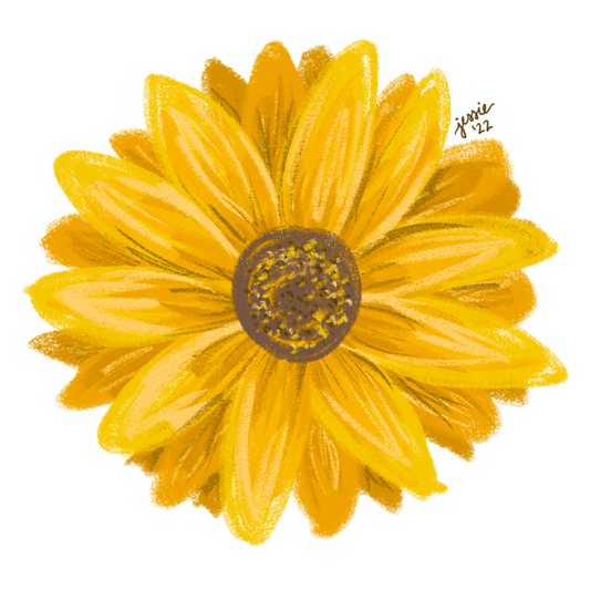 Sunflower Sticker