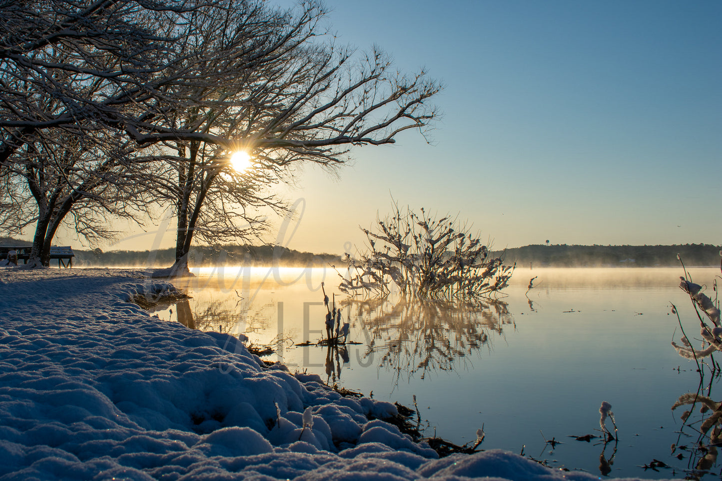 Icy Sunrise 8x10 Print