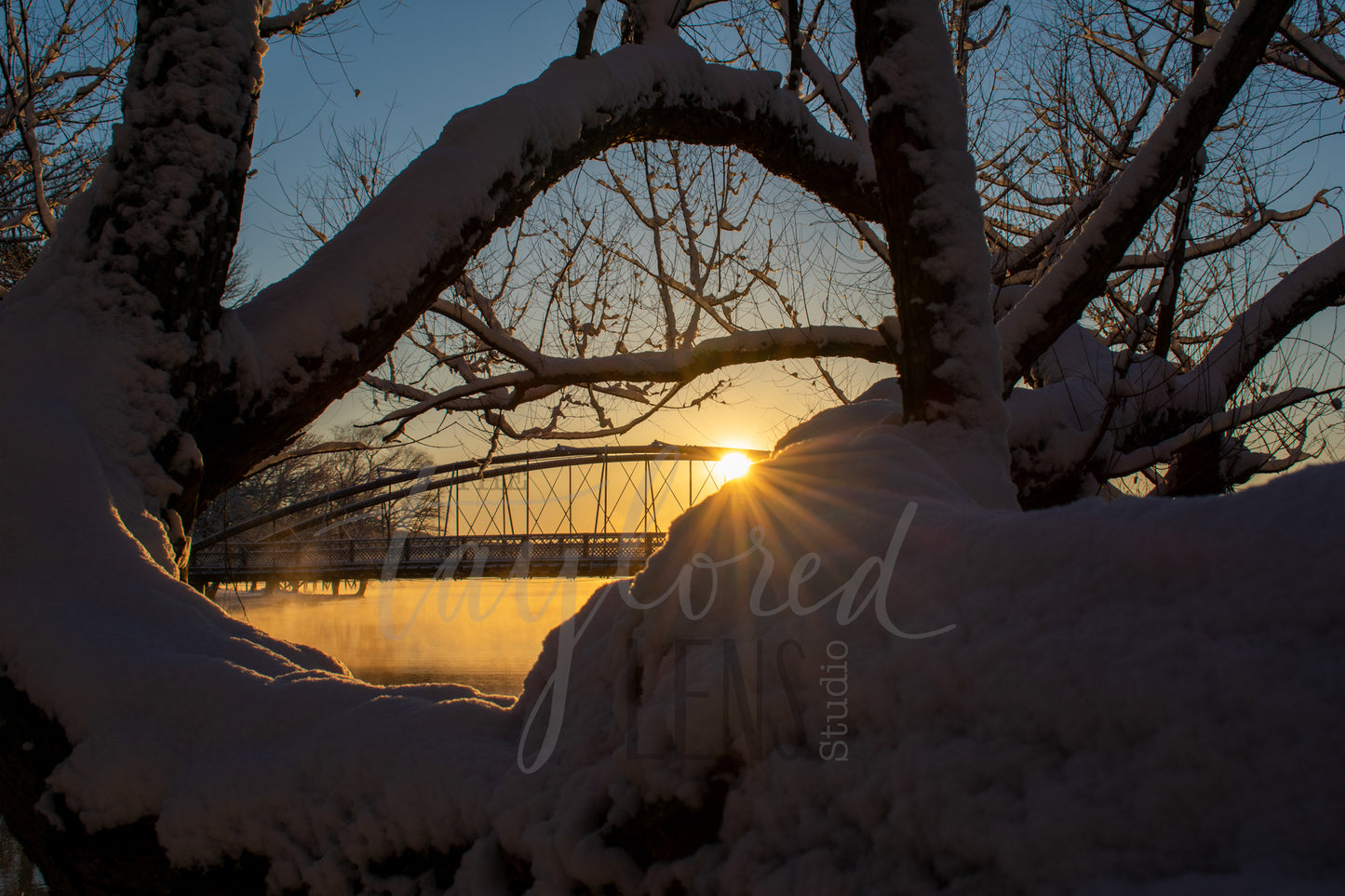 Bridge Sunrise 8x10 Print